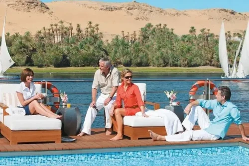 A Nile River cruise offers a unique way to explore Egypt's
